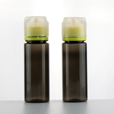 30 ml de garrafa de óleo de fumo negro transparente garrafa de óleo para animais de estimação embalagem de plástico