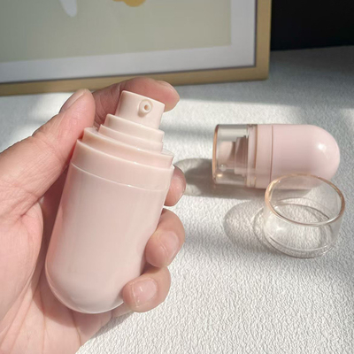 50 ml frasco de spray frasco invertido macarrão doce cor sem ar frasco cuidados com a pele