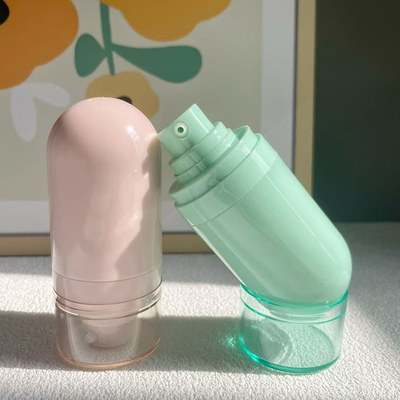 50 ml frasco de spray frasco invertido macarrão doce cor sem ar frasco cuidados com a pele