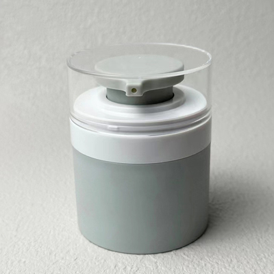 100ml 120ml 150ml Botão de bomba de plástico sem ar e loção cosmética