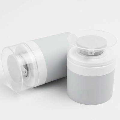 100ml 120ml 150ml Botão de bomba de plástico sem ar e loção cosmética