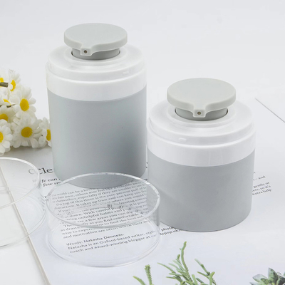 100ml 120ml 150ml Botão de bomba de plástico sem ar e loção cosmética