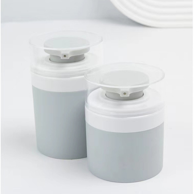 100ml 120ml 150ml Botão de bomba de plástico sem ar e loção cosmética