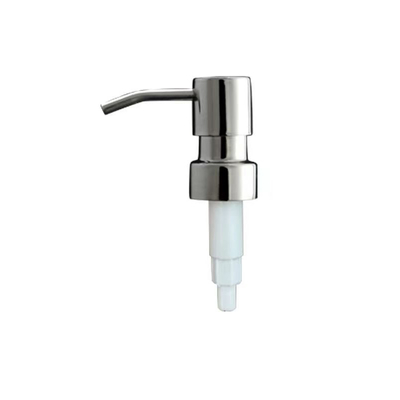 Aço inoxidável Ouro Out Primavera Loção Bomba Dispensador de Sabão de Metal Negro Diâmetro 28mm