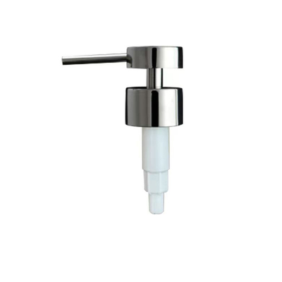 Aço inoxidável Ouro Out Primavera Loção Bomba Dispensador de Sabão de Metal Negro Diâmetro 28mm