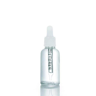 Garrafa de 18 mm de plástico e garrafa de óleo de vidro de óleo de âmbar de 10 ml de óleo essencial para viagem ou casa