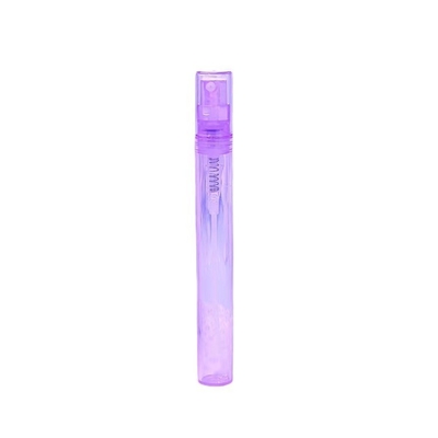 10 ml de frasco de amostra de vidro de perfume de mini spray transparente com bomba de spray de plástico à prova de vazamento Sim