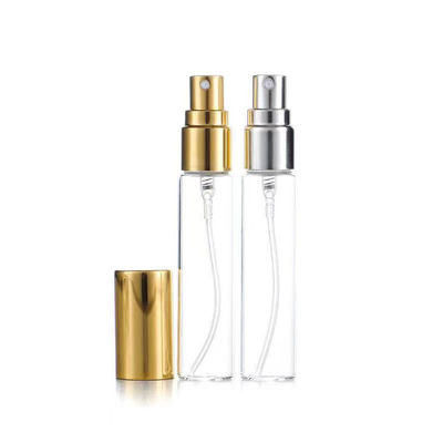 5ml 10ml Atacado Mini Frasco de Amostra de Perfume de Vidro com Borrifador de Plástico