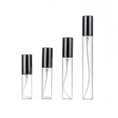 5ml 10ml Atacado Mini Frasco de Amostra de Perfume de Vidro com Borrifador de Plástico