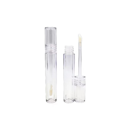 Tubos de brilho labial Batom com tela vazia de plástico de impressão de batom para embalagens cosméticas