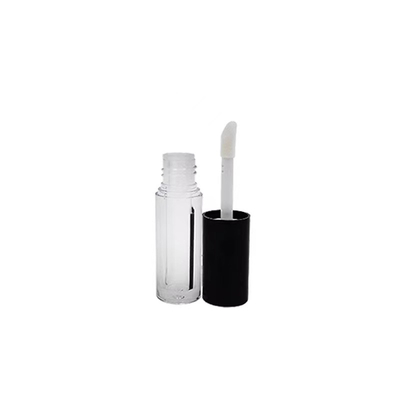 Tubo de batom de plástico para recipiente cosmético Embalagem de plástico personalizado Tubo de batom vazio 3.5G Com fecho de parafuso de vedação de borracha