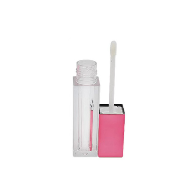 Tubo de bálsamo labial para recipiente cosmético Custom 3G Vazio Boca de batom com fecho de parafuso de borracha