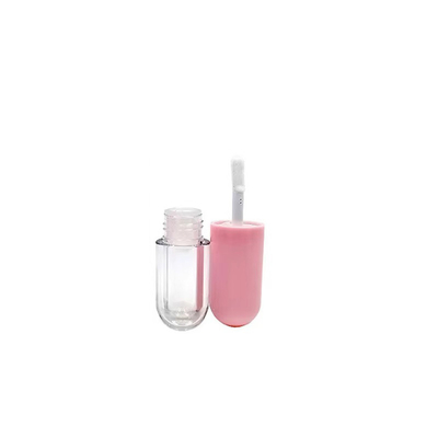High Gloss Blush 5 ml Tubo de plástico com cabeça de escova para esmalte labial Embalagem individual