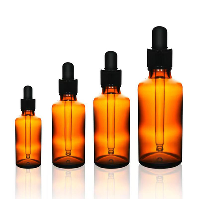 Garrafa de óleo essencial de vidro de 100 ml recheável 5 ml 10 ml 15 ml 20 ml 30 ml 50 ml