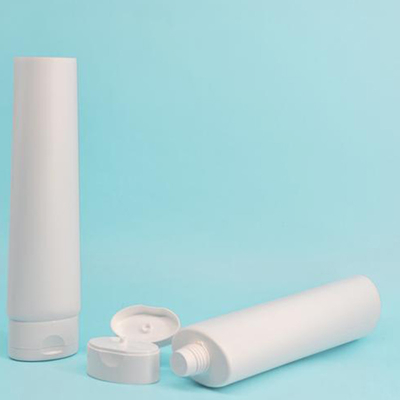 Embalagem cosmética em branco de cor personalizada tubo PE com carimbo