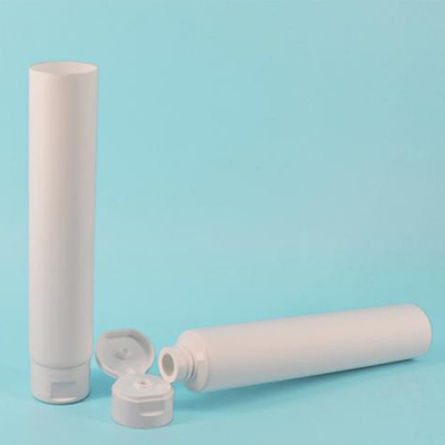 Embalagem cosmética em branco de cor personalizada tubo PE com carimbo