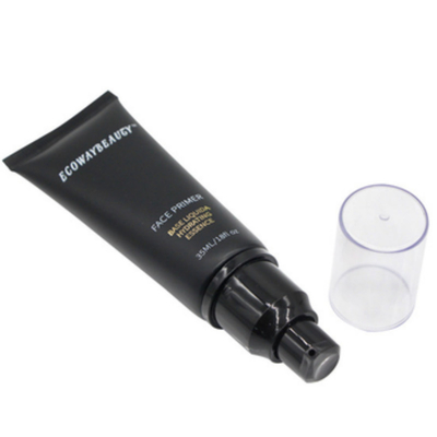 Embalagem cosmética em branco de cor personalizada tubo de PE para creme de mão