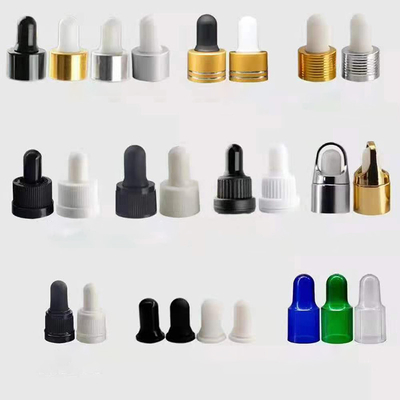18mm 24mm PP gotas de plástico com costelas para garrafa de óleo essencial e versátil