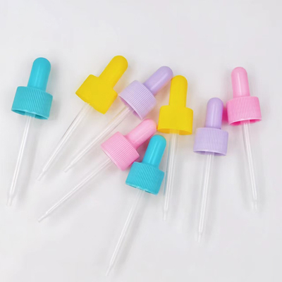 Cores personalizadas 18mm 24mm Reticulado PP gotas de plástico para soro de cuidados com a pele