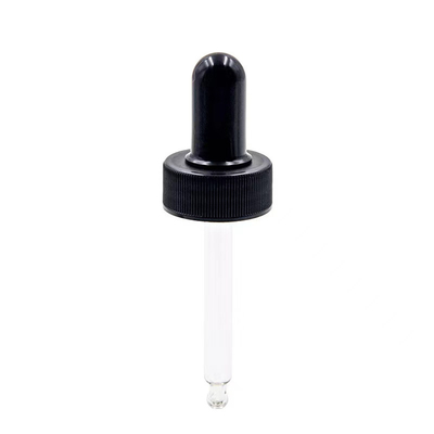 18mm 24mm PP gotas de plástico com costelas com pipeta de plástico cor personalizada para fácil distribuição