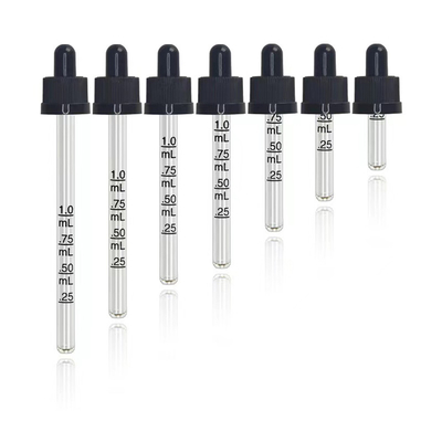 18mm 24mm PP gotas de plástico com costelas com pipeta de plástico cor personalizada para fácil distribuição