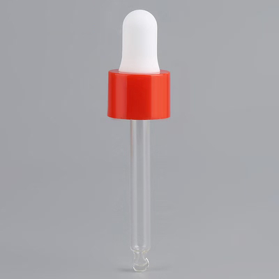 Cores personalizadas 18mm 24mm Gloss PP Plastic Dropper com pipeta de plástico para medições precisas