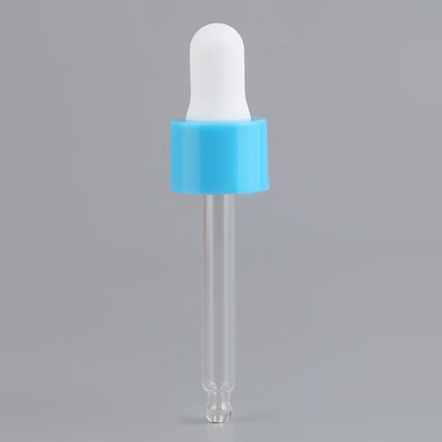 Cores personalizadas 18mm 24mm Gloss PP Plastic Dropper com pipeta de plástico para medições precisas