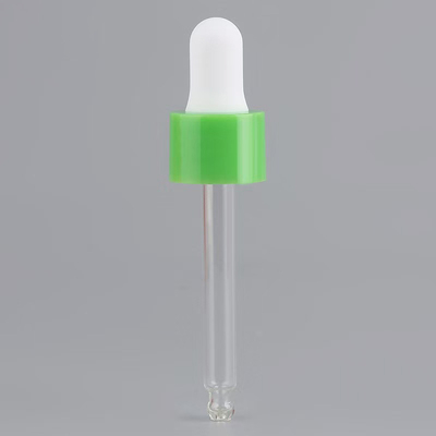 Cores personalizadas 18mm 24mm Gloss PP Plastic Dropper com pipeta de plástico para medições precisas