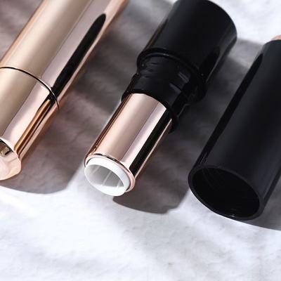Tubos de PET Tubos transparentes lindos e brilhantes para batom e mascara Impressão Impressão de tela