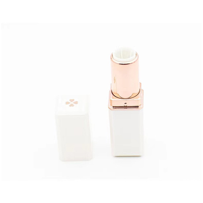 Tubo de batom com vedação de borracha parafuso Tubo de plástico de bálsamo labial para recipiente cosmético
