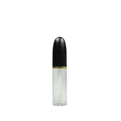 Tubo de batom com fecho de parafuso de vedação de borracha Tubo plástico de bálsamo labial para recipiente cosmético