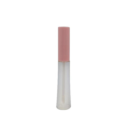 Fácil de transportar fecho de parafuso de vedação de borracha tubo plástico de bálsamo labial para recipiente cosmético 10cm x 2cm