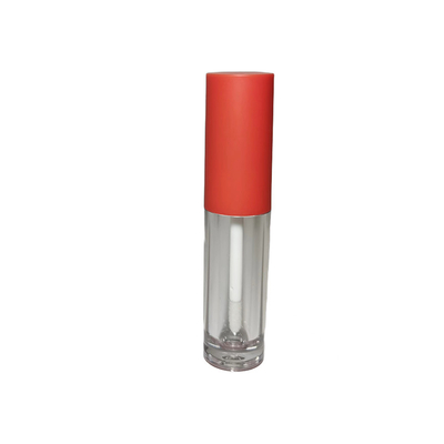 Embalagem Vazio 6ml Tubos Lips Gloss Claros Vareta Redonda Logotipo Personalizado Tubos Lips Gloss