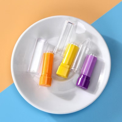 1G Tubo de batom vazio fecho a parafuso Tubo de bálsamo labial de plástico para embalagens de recipientes cosméticos