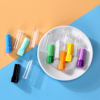 1G Tubo de batom vazio fecho a parafuso Tubo de bálsamo labial de plástico para embalagens de recipientes cosméticos
