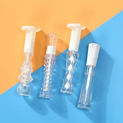 4g Tubo de batom de boca redonda vazio Tubo de bálsamo labial para embalagens de recipientes cosméticos