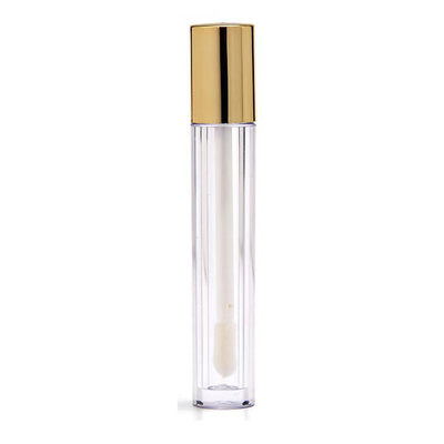 5 ml de capacidade recipiente de brilho labial com fecho de plástico para o tubo do bálsamo labial e tubo de batom para a boca com bico.