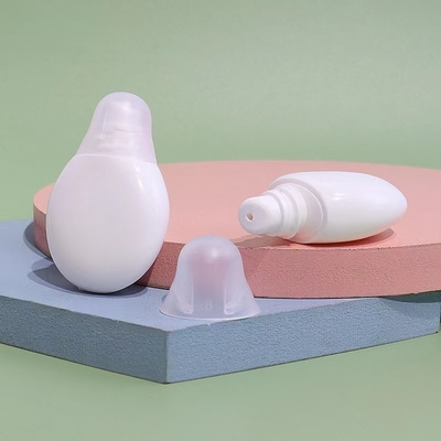 Tubo de batom com boca personalizável com vedação de borracha e rosca para embalagem de maquiagem