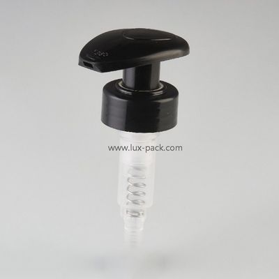 Bomba de loção esquerda-direita para dispensador de líquido de cor personalizada de 24mm 28mm para frasco de shampoo