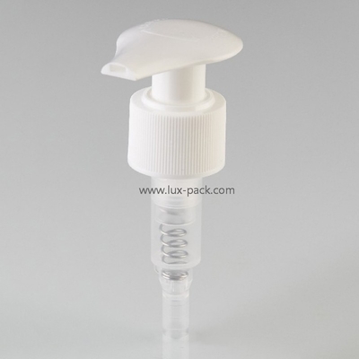24mm 28mm Dispensador de líquido de cor personalizada Primavera dentro da bomba de loção esquerda-direita