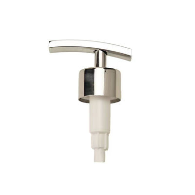 Bomba de loção de aço inoxidável de luxo com cor personalizada de 28mm