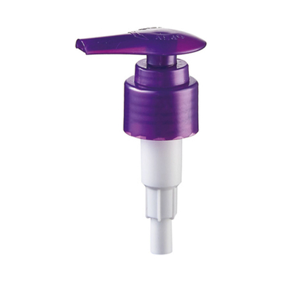 24mm 28mm Custom Color Smooth Ribbed PP Lotion Pump de plástico Adequado para garrafas