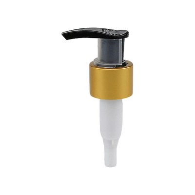 Tipo de Fechamento Rosca 24mm 28mm Cor Personalizada Alumínio Fechamento Bomba de Loção Plástica PP