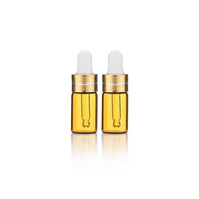Garrafa de Óleo Essencial 5ml 10ml 15ml 20ml 30ml 50ml 100ml com cor dourada transparente