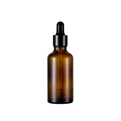Frasco conta-gotas de 30ml marrom para óleos essenciais naturais