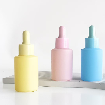 Frasco de óleo essencial cor Macaron de 30ml com 5ml 10ml 15ml 20ml 50ml 100ml
