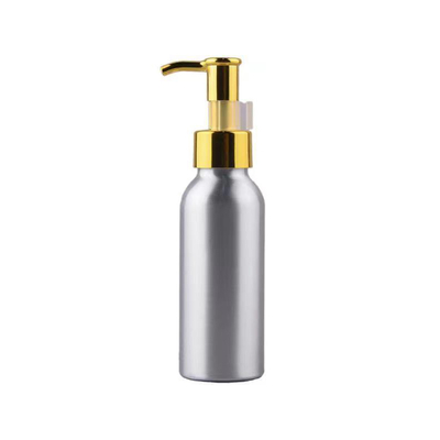 100 ml 150 ml 250 ml Garrafa de Alumínio Anodizado de Prata Embalagem Cosmética Garrafa de Alumínio