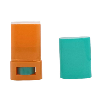 Fornecimento de fábrica 15g 20g 30g Cuidados com a pele Bastão desodorante Recipiente para cuidados com a pele Bálsamo desodorante redondo