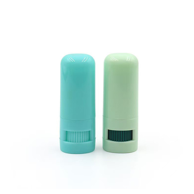 Frasco de Bálsamo Labial Personalizado 7g Bastão de Desodorante Vazio Frasco de Blush Recipiente de Embalagem Cosmética Plástica com Enchimento Inferior Reutilizável