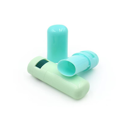 Frasco de Bálsamo Labial Personalizado 7g Bastão de Desodorante Vazio Frasco de Blush Recipiente de Embalagem Cosmética Plástica com Enchimento Inferior Reutilizável